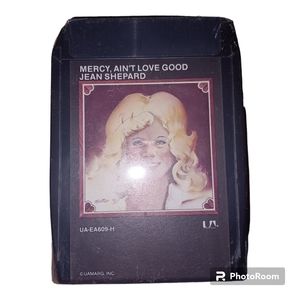 New Sealed Jean Shepard Mercy, Ain't Love Good 8 Track United Artist